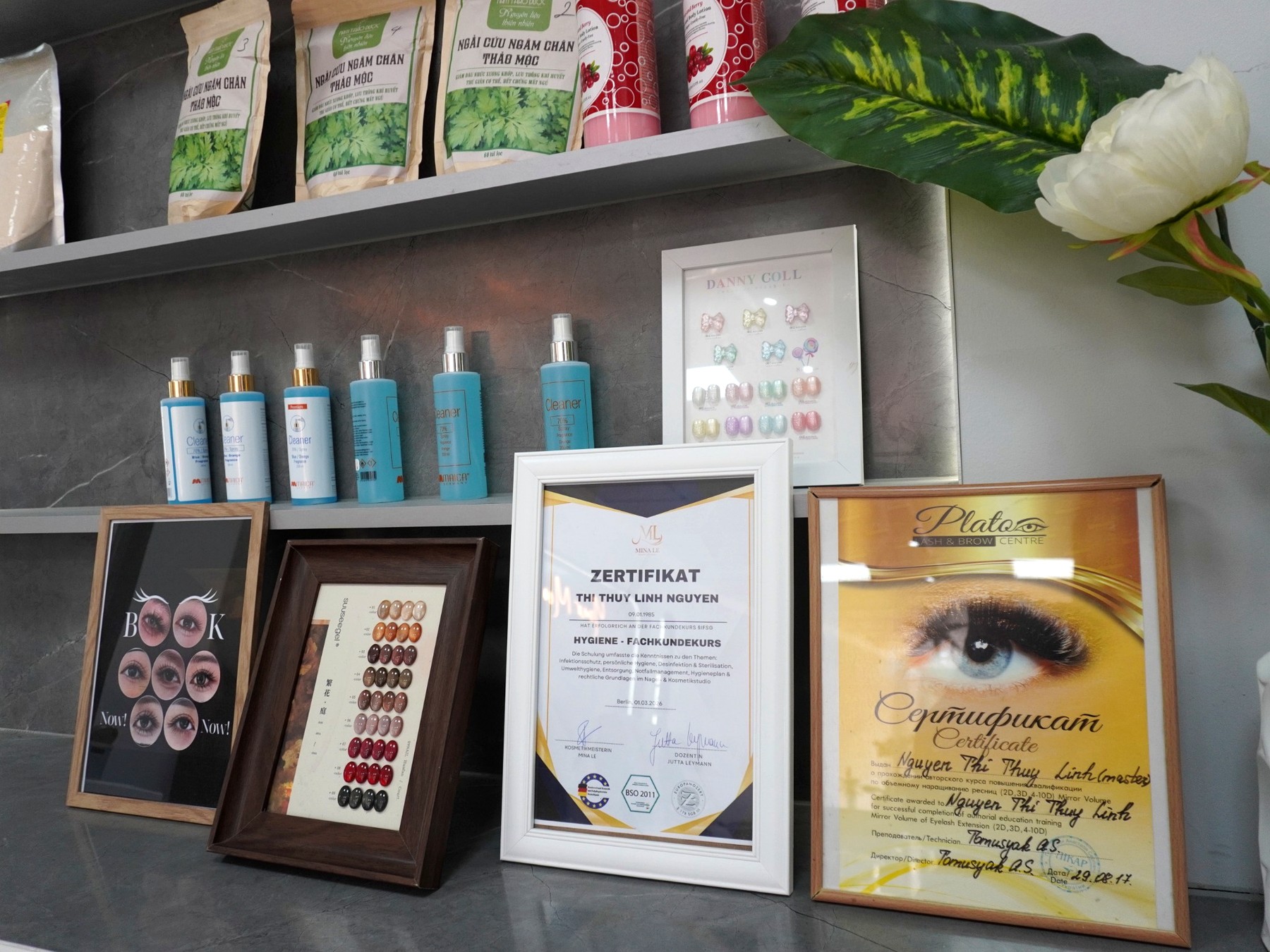 Wimpernverlängerung bei ANVI Beauty